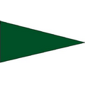 Green Day-Glo Plasti-Cloth Unmounted Real Estate Flag Pennant